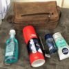 The Vintage Stuff men’s small toiletry bag Doop Kit for travel | shave kit hygiene dopp bag Bathroom Accessories | Perfect for man and women