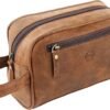 The Vintage Stuff men’s small toiletry bag Doop Kit for travel | shave kit hygiene dopp bag Bathroom Accessories | Perfect for man and women