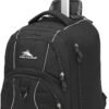 High Sierra Freewheel Wheeled Laptop Backpack, Black, One Size