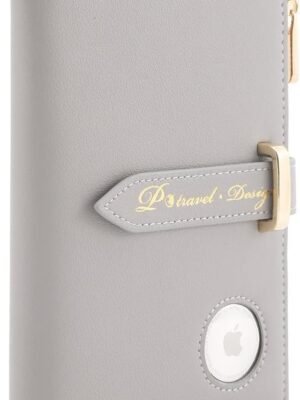 61ps6-MigVL._AC_SL1100_.jpg VanFn Airtag Passport Holder, RFID Travel Passport Wallet, Family Passport Holder, Ladies Bifold Air Tag Wallets, Slim Leather Credit Card Wallet For Women, Trip Document Organizer P.Travel Series