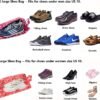 Travel Shoe Bags Waterproof Portable Shoe Storage Pouch with Handle for Men & Women
