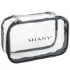 SHANY Slumber Party Cosmetics Clear Travel Bag - Waterproof Multi-use Makeup, Nail and Travel Storage - 1 Count