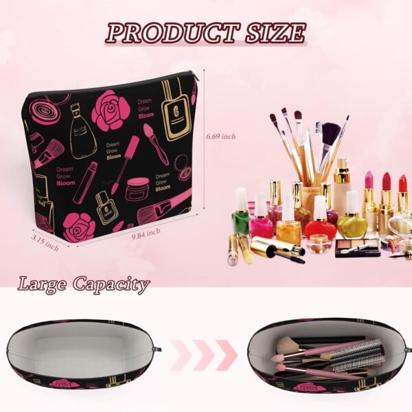Makeup Bags for Women, Cute Make up Bag, Personalized Cosmetic Bag, Birthday Gifts for Women, Mom,Funny Gifts for Best Friend, Teen Girls, Women, Birthday, Friend, Female, Friendship, Sister, B1