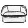SHANY Slumber Party Cosmetics Clear Travel Bag - Waterproof Multi-use Makeup, Nail and Travel Storage - 1 Count