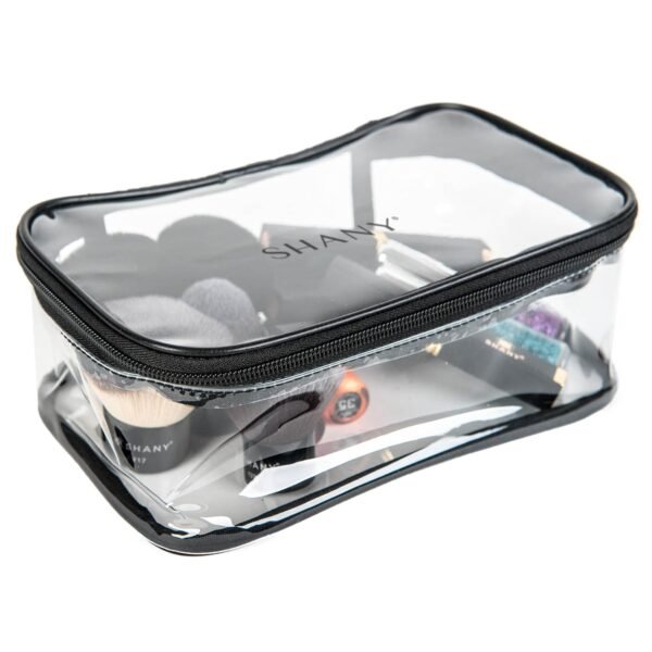 SHANY Slumber Party Cosmetics Clear Travel Bag - Waterproof Multi-use Makeup, Nail and Travel Storage - 1 Count