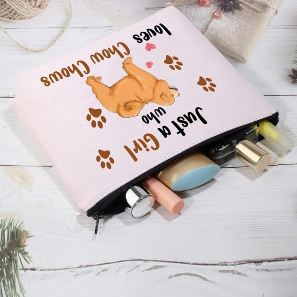Chow Chow Gifts Chow Chow Makeup Bag Chow Chows Cosmetic Bag Chow Chow Lover Gifts for Women Chow Chow Pouch Travel Bag Toiletry Cases Organizer