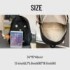 Kawaii Backpack with Cute Accessories Pendant Travel Casual Daypack Lightweight Laptop Bags Outdoor Women (Green)