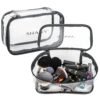 SHANY Slumber Party Cosmetics Clear Travel Bag - Waterproof Multi-use Makeup, Nail and Travel Storage - 1 Count