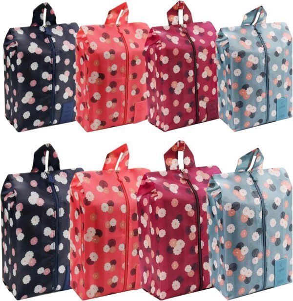 Travel Shoe Bags Waterproof Portable Shoe Storage Pouch with Handle for Men & Women