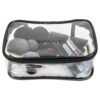 SHANY Slumber Party Cosmetics Clear Travel Bag - Waterproof Multi-use Makeup, Nail and Travel Storage - 1 Count