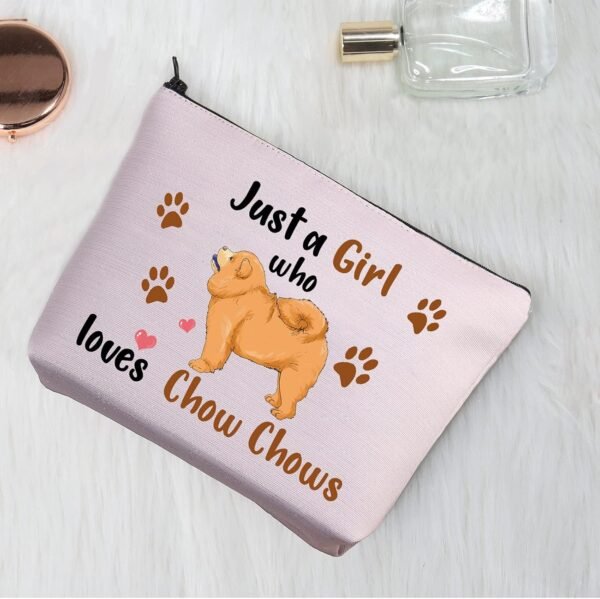Chow Chow Gifts Chow Chow Makeup Bag Chow Chows Cosmetic Bag Chow Chow Lover Gifts for Women Chow Chow Pouch Travel Bag Toiletry Cases Organizer