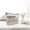 81IYs38bGbL._AC_SL1500_.jpg Best Engineer Gifts Makeup Cosmetic Bag,Engineer Definition Makeup Travel Toiletry Bag,Engineer Leaving Retirement Birthday Gifts