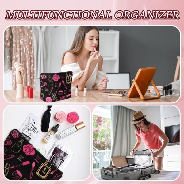 Makeup Bags for Women, Cute Make up Bag, Personalized Cosmetic Bag, Birthday Gifts for Women, Mom,Funny Gifts for Best Friend, Teen Girls, Women, Birthday, Friend, Female, Friendship, Sister, B1