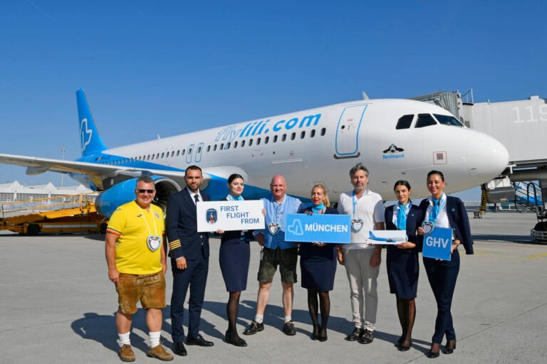 FlyLili launched its first flight from Brasov to Munich