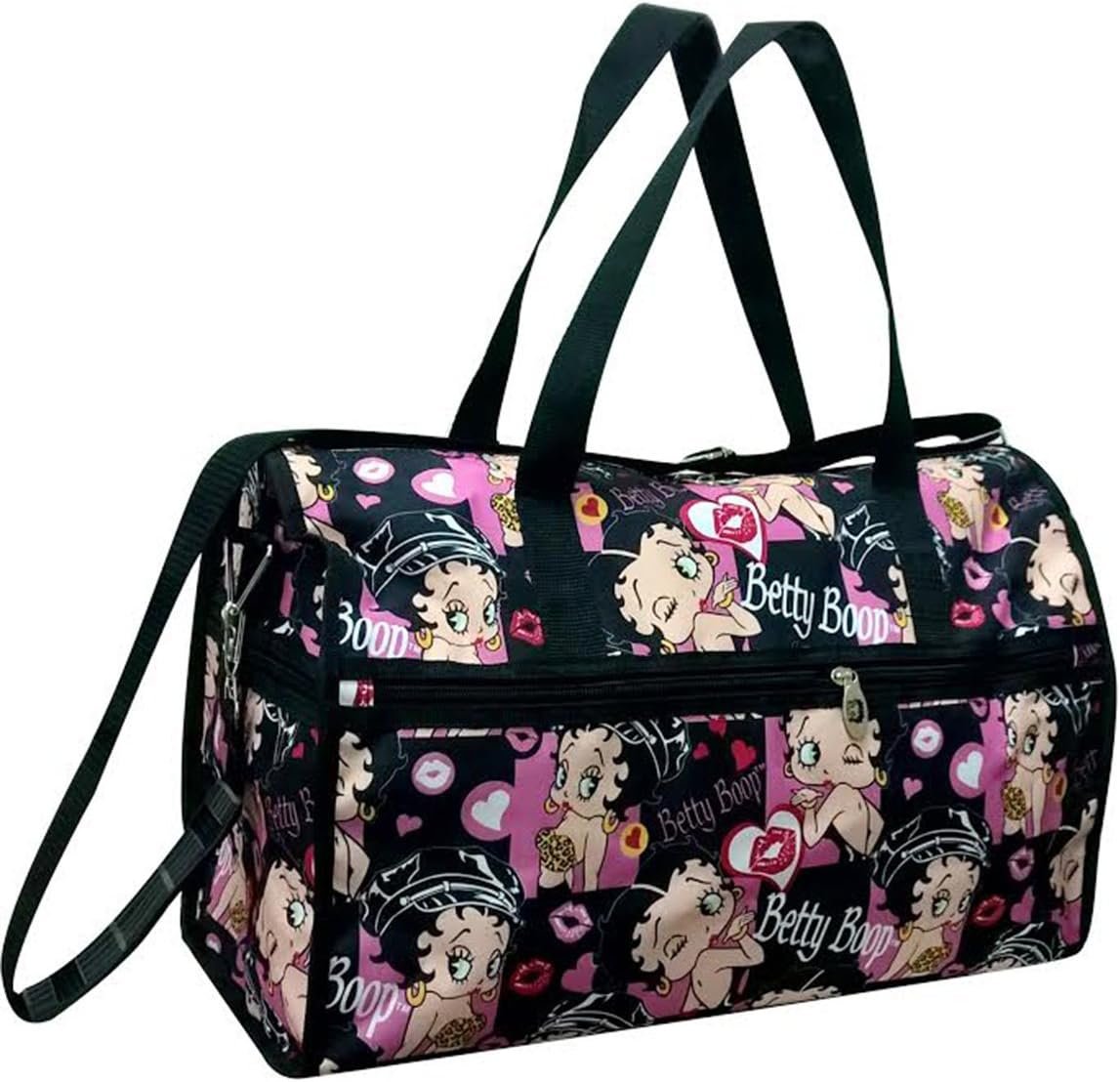 Betty Boop Large Canvas Duffel Bag travel bag w/o key ring