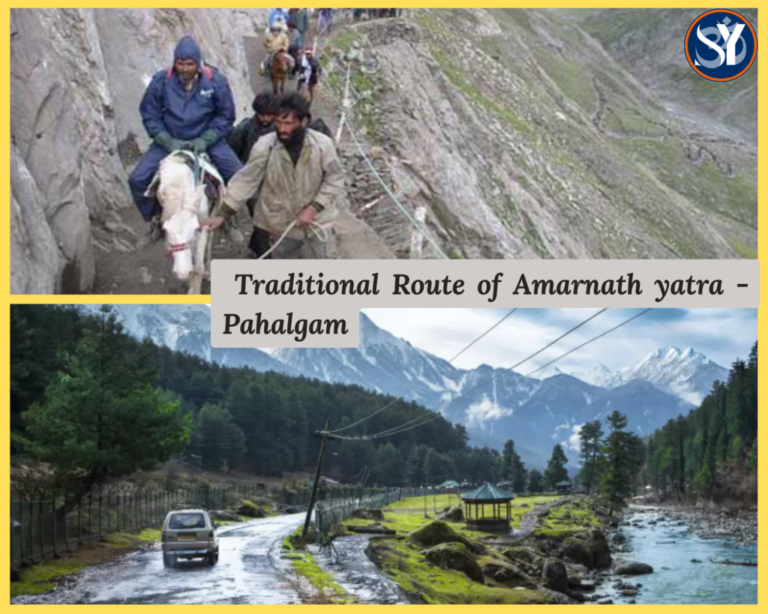 Traditional Route Of Amarnath Yatra