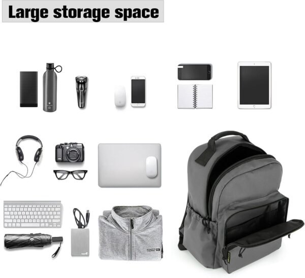 61OX11XY4IL._AC_SL1500_.jpg VEAGIA Tactical Travel Laptop Backpack For Men Large Heavy Duty Work Backpack Airline Approved Hiking Waterproof Backpack