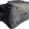 Small Hairdressing Tool Bag Hairdresser Bag with Shoulder Strap, Hair Stylist Bag for Tools Hair Makeup Salon Organizer Bag with YKK Zipper (Black)