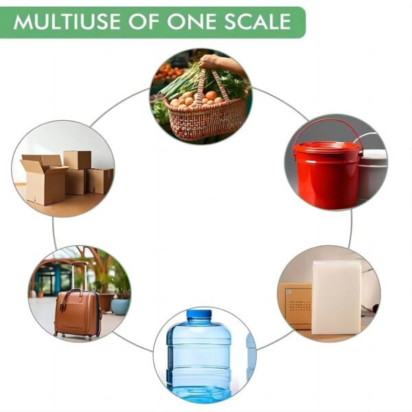 Digital Luggage Scale,Portable Hanging Baggage Scale for Travel Accessories,220lb/100kg Backlight LCD Display Luggage Weight Scale Rubber Paint,Sliver