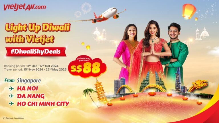 Vietjet’s Diwali Sky deals starting from USD 67.28