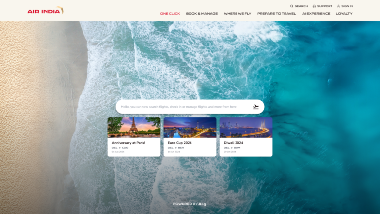 Air India to roll out AI-driven system to enhance booking experience
