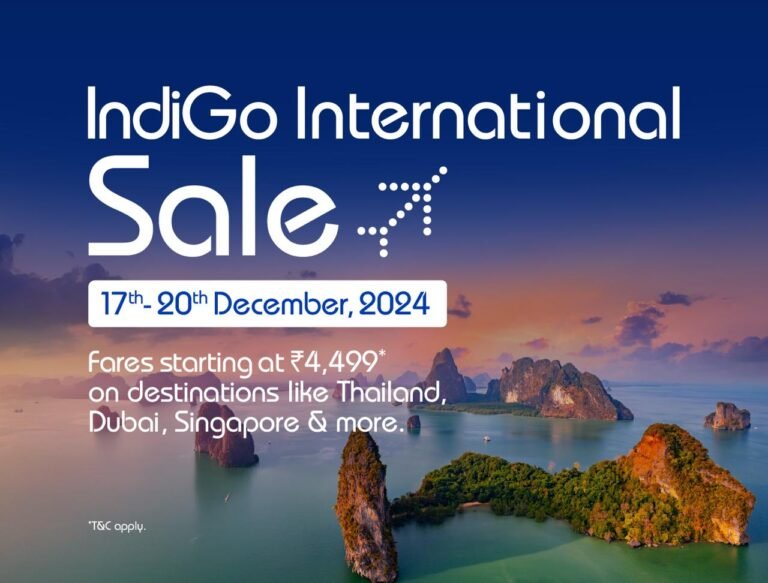 IndiGo announces International Sale for the New Year