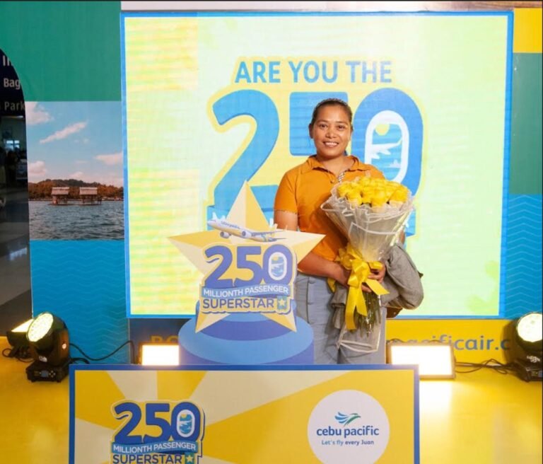 Cebu Pacific welcomes 250 millionth passenger