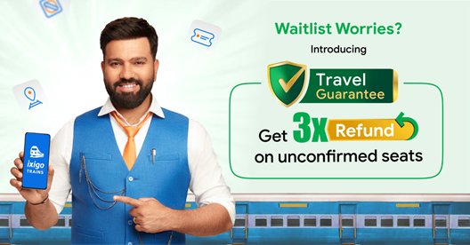 Offering 3X refund on unconfirmed waitlisted train tickets