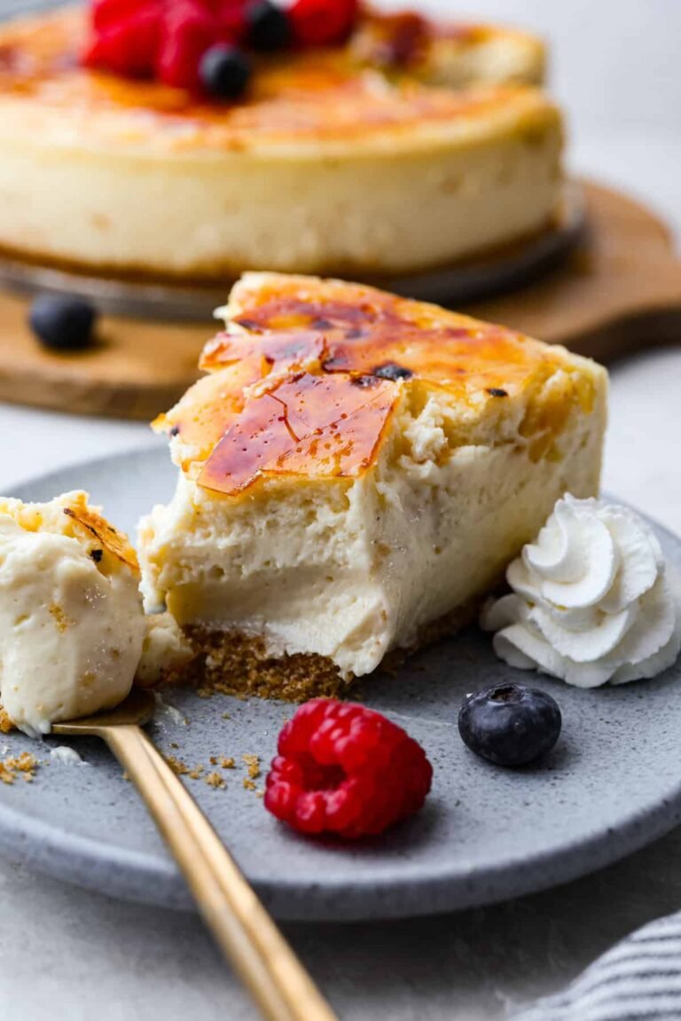 Creme Brulee Cheesecake | The Recipe Critic