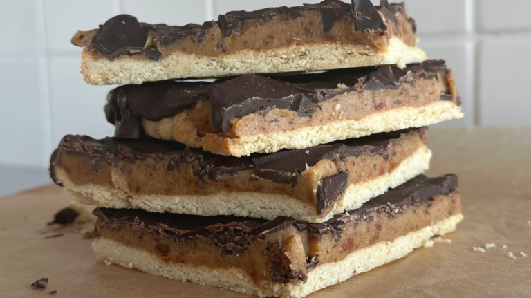 I Tried Making The Viral Date Caramel “Twix” Bars