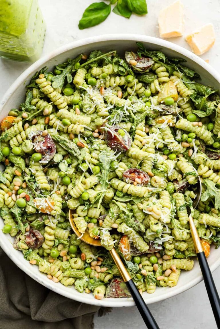 Creamy Green Goddess Pasta Salad Recipe