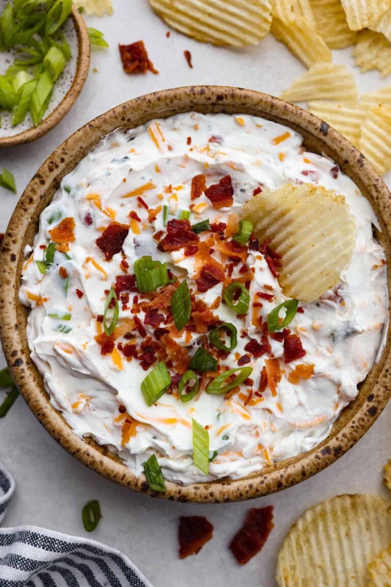 10-Minute Crack Dip Recipe with Bacon, Cheese, and Ranch 10-Minute Crack Dip Recipe with Bacon, Cheese, and Ranch