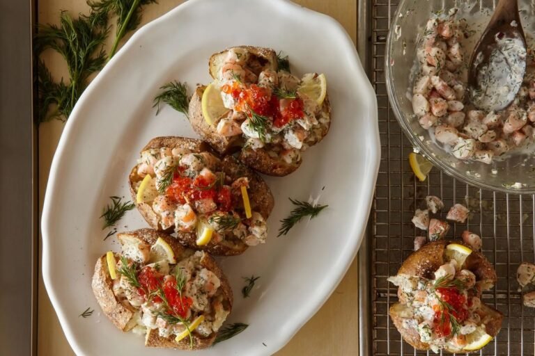 The Shrimp Salad Potato I’m Making All Summer Long