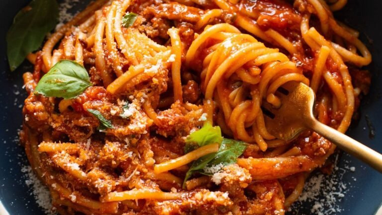 Instant Pot Spaghetti Recipe – Pinch of Yum