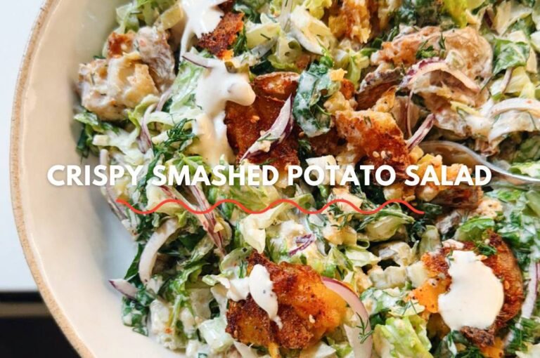 Crispy Smashed Potato Salad Recipe Crispy Smashed Potato Salad Recipe