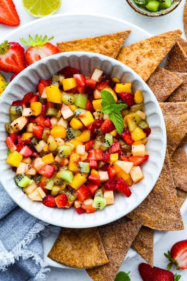 The BEST Fruit Salsa Recipe