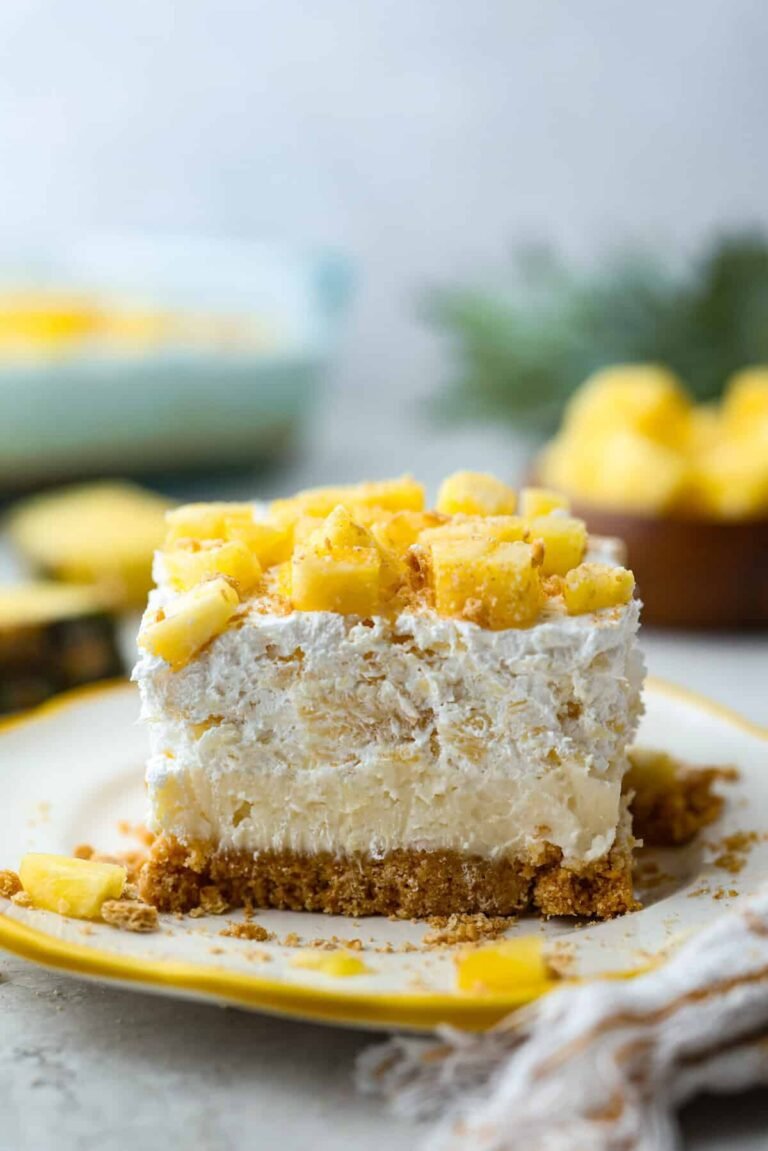 Easy, No-Bake Pineapple Delight Recipe Easy, No-Bake Pineapple Delight Recipe