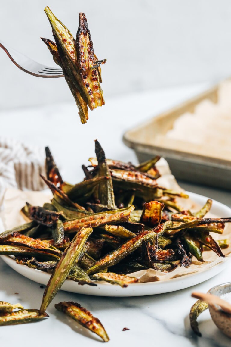 Crispy Oven Roasted Okra – Minimalist Baker Recipes