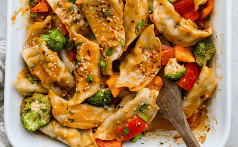 Quick Asian Dumpling Casserole Recipe Quick Asian Dumpling Casserole Recipe