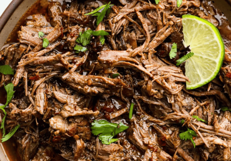 Slow Cooker Barbacoa Beef Recipe