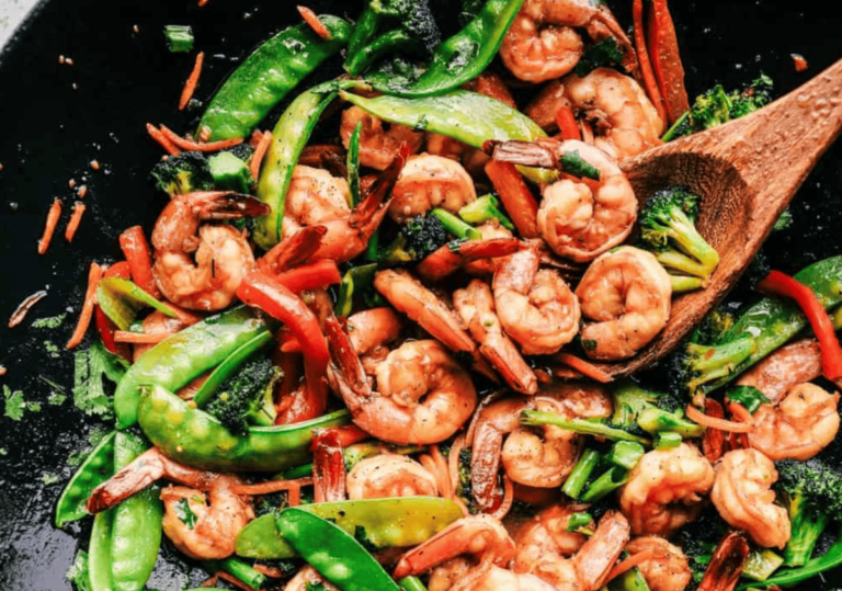 Garlic Shrimp Stir Fry Recipe