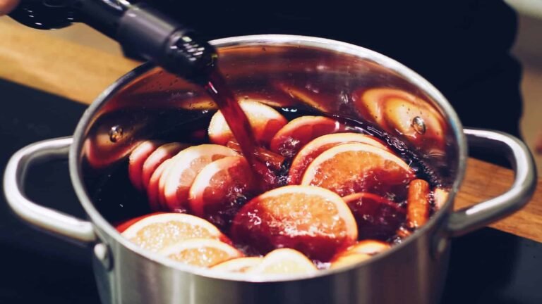 French Mulled Wine (Vin Chaud) and Raclette