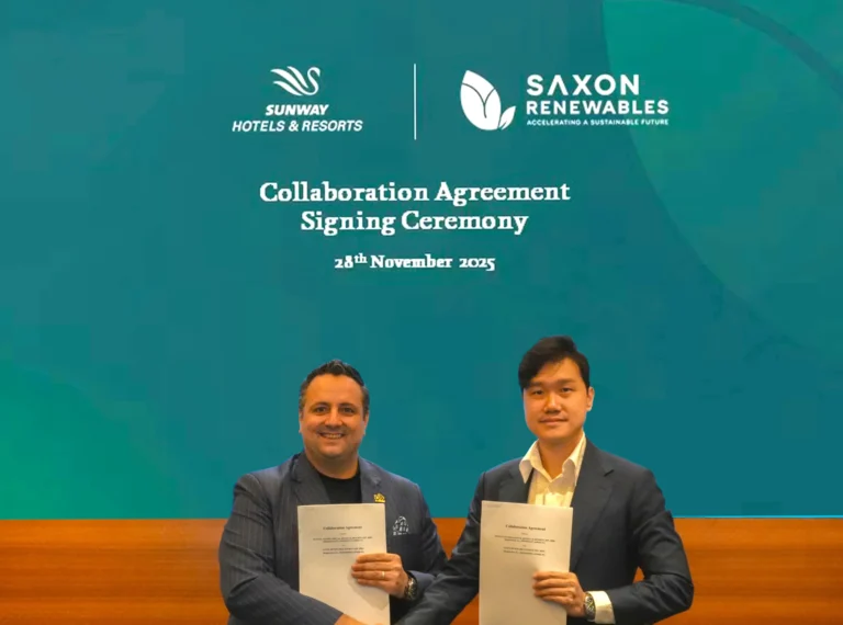 Sunway Hotels & Resorts Partners with Saxon Renewables