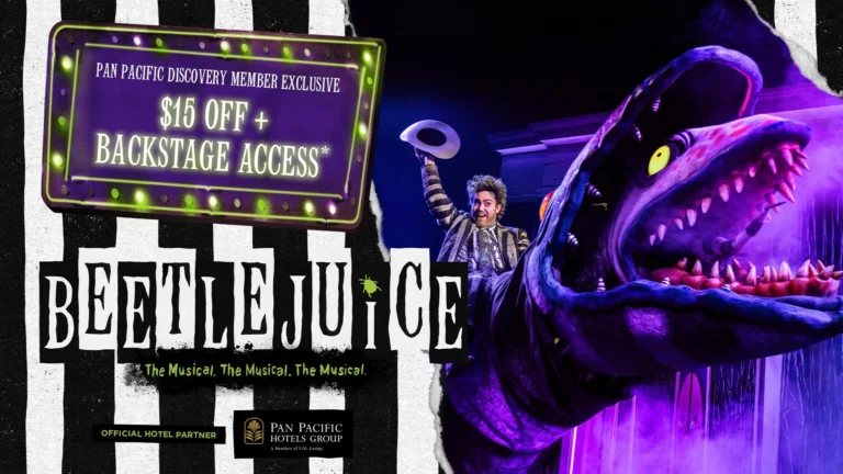Pan Pacific Hotels Group named official hospitality partner for Singapore run of Beetlejuice: The Musical Pan Pacific Hotels Group named official hospitality partner for Singapore run of Beetlejuice: The Musical