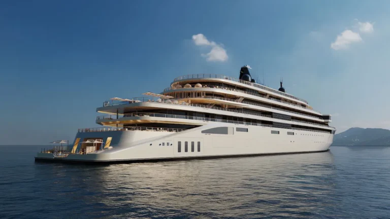 Float-Out: Aman’s Ultra-Luxury “Resort at Sea” Prepares for 2027 Mediterranean Debut Float-Out: Aman’s Ultra-Luxury “Resort at Sea” Prepares for 2027 Mediterranean Debut